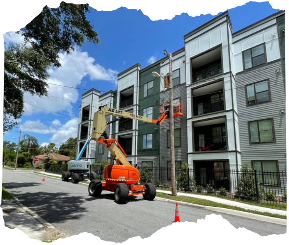 Apartment Complexes Exterior Cleaning Lakeland FL