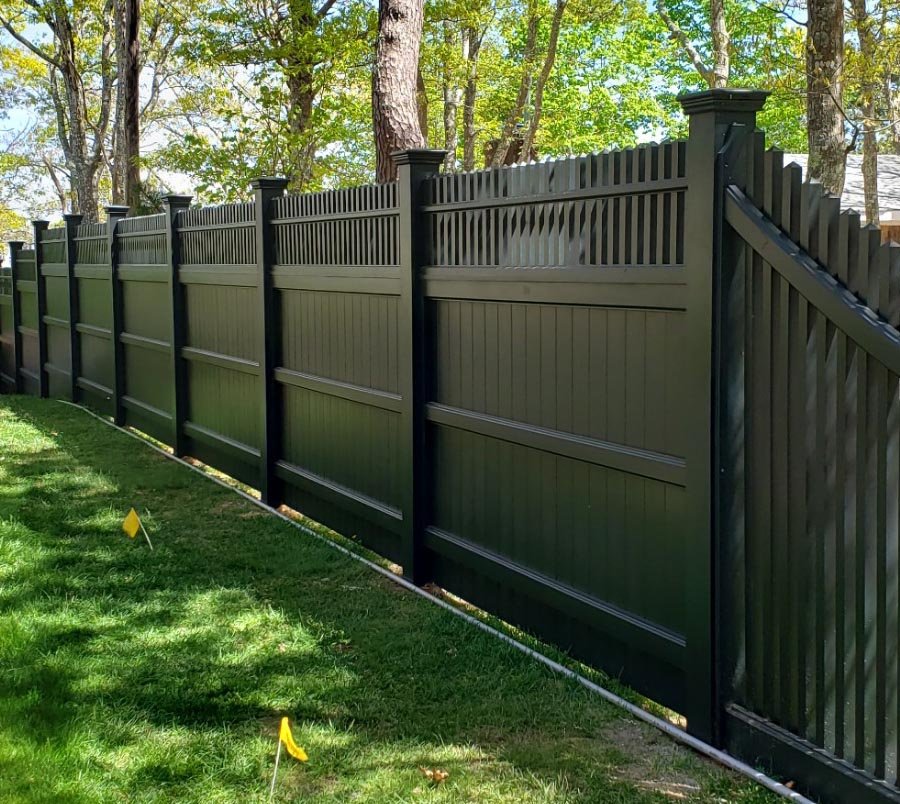 Painted or Sealed Wood Fences