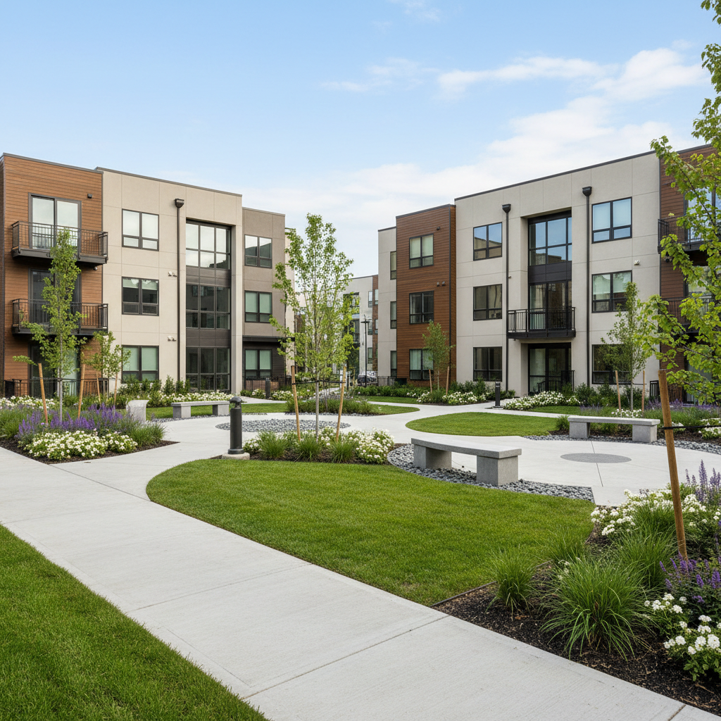 Apartment Grounds Image