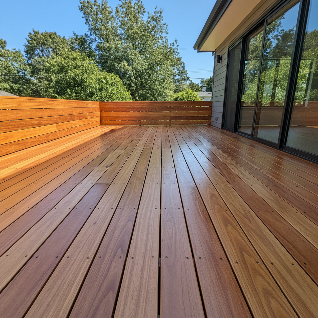 Cedar Wood Deck