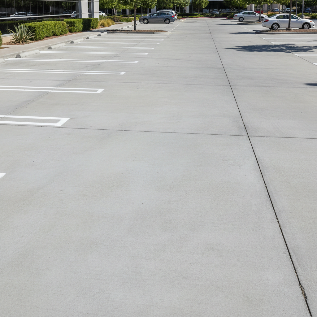 Concrete Parking Lot