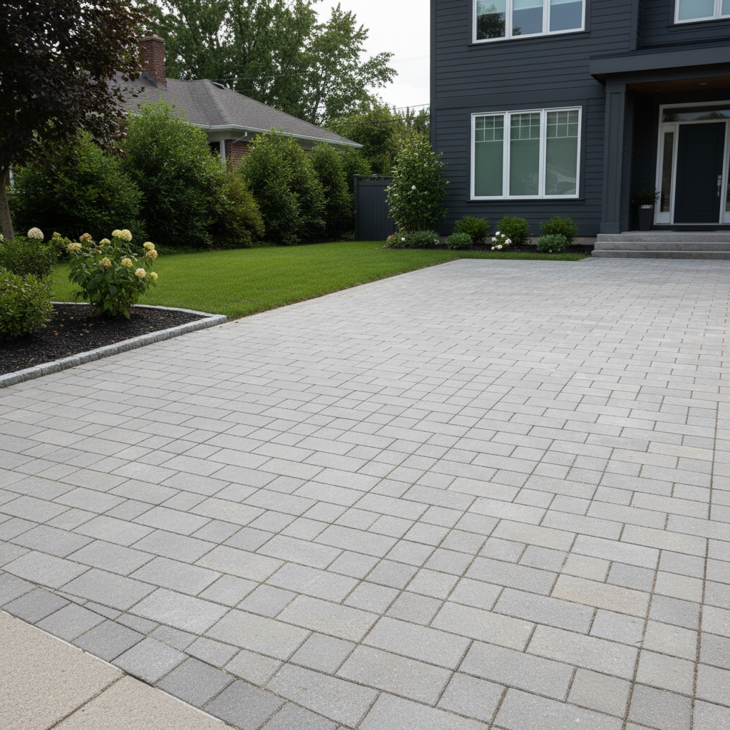 Restored Brick Driveway
