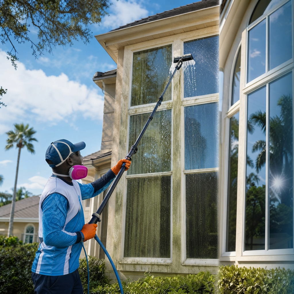 Residential Window Cleaning Image