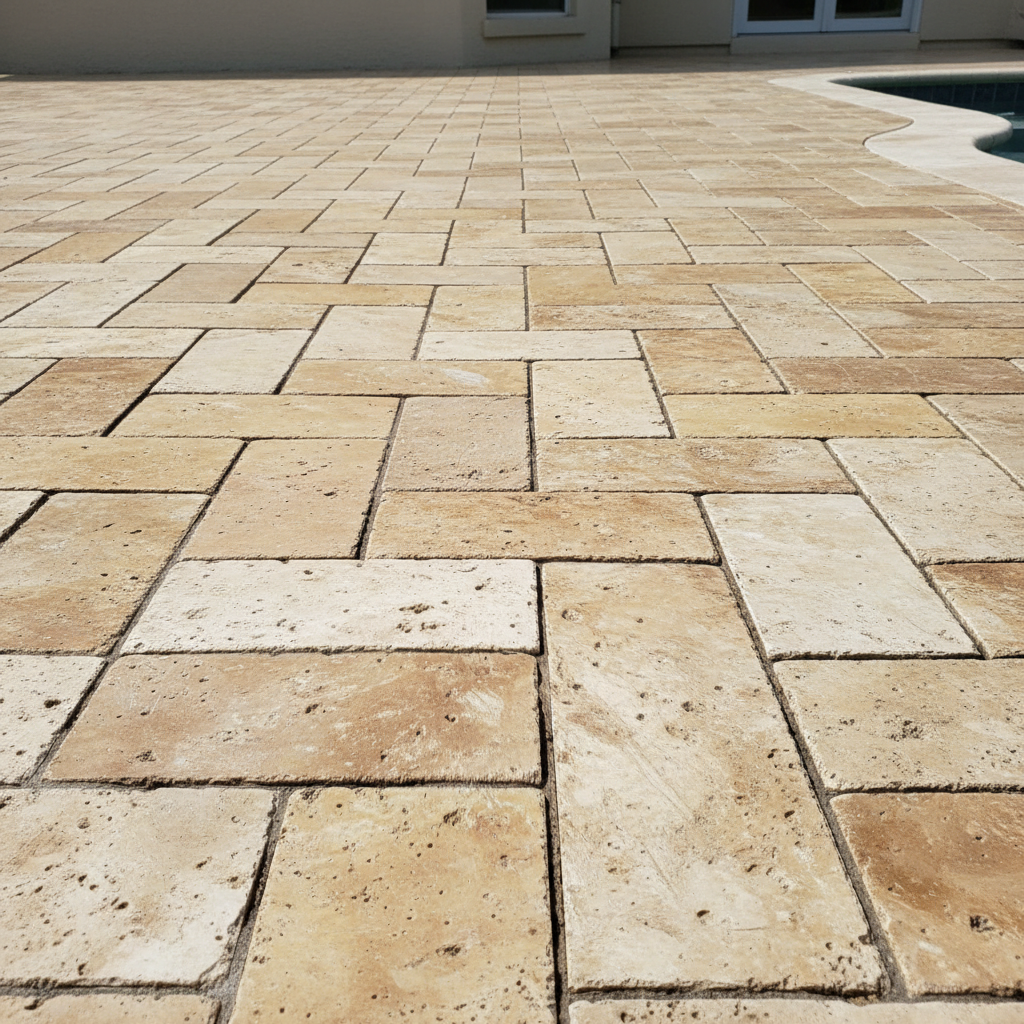 Travertine Pavers Image